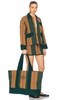 Parakeet Stripe Tote Bag
