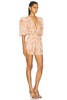 Bulles De Mer Puff Sleeved Playsuit