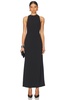 Mock Neck Maxi Dress