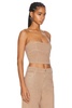 Bustier Top With Rhinestones
