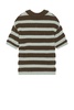 Bubble Stripe Polo Sweater