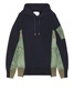 Sponge Sweat X Nylon Twill Hoodie
