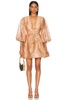 Illuminate Drawn Mini Dress