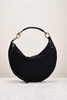 Gucci Nylon Half Moon Hobo Bag