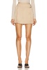 Pleated Mini Skirt