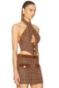 Crystal Halter Top