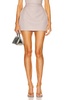 Mini Crystal Pinstripe Skirt
