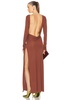 Veronica Draped Maxi Dress