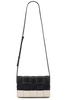 Cassette Intreccio Stitch Canvas And Suede Bag