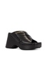 Alexander Wang Float Criss-Cross Wedge Sandal Shoes