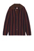 Mohair Stripe Cardigan
