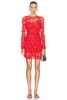 for FWRD Cece Crochet Mini Dress