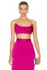 Drape Crop Top