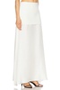 Integrated Fluid Silk Skirt