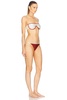 Vintage Lily Solid Sunglasses Bikini Set