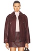 Olive Leather Jacket