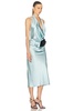 Draped Halter Dress