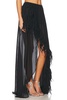 Long Fringe Skirt