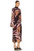 New Symbols Ankle Dress