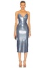 Panelled Bikini Sequin Dress