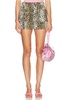 Printed Mini Skirt