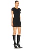 Short Sleeve Crewneck Dress