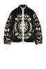 Floral Fleece Zip Up