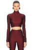 Orchid Crop Top
