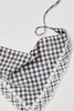 Anna Sui Gingham Daisy Hair Scarf