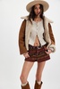 Anna Sui Fair Isle Fleece Shorts