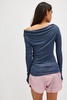 Big Love Rib Off The Shoulder Long Sleeve