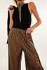 Norma Kamali Boyfriend Metallic Elephant Pants