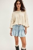 We The Free Roselle Denim Mini Skirt