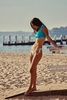 free-est Jamie Tri Printed Bikini Bottoms
