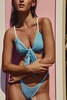 free-est Lurex Sydney Crop Bikini Top