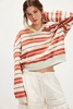 Classic Striped Shrunken Pullover