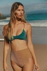 free-est Misty Lurex Crop Bikini Top