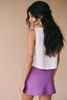 My Little Micro Mini Cotton-Linen Skort