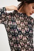Anna Sui Sleeping Beauty Mesh Turtleneck