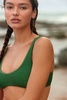 It's Now Cool The 90's Duo Crimp Crop Bikini Top