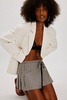 Anna Sui Mini Plaid Kilt Skirt