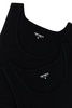 Black Cotton A-shirt