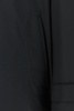 Black polyester coat