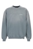Powder blue cotton sweatshirt