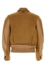 Camel wool blend jacket