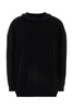 Black wool sweater
