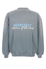 Powder blue cotton sweatshirt