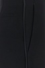 Black wool pant