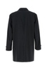Black polyester coat