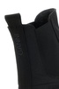 Ganni Women Black Fabric And Rubber Chelsea Ankle Boots